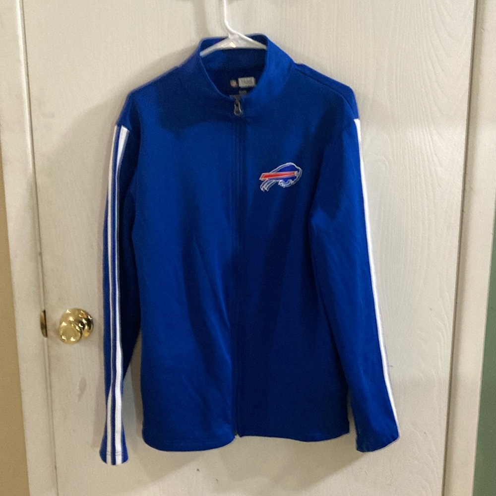 BUFFALO BILLS Full-Zip Jacket with Logo. Men’s medium